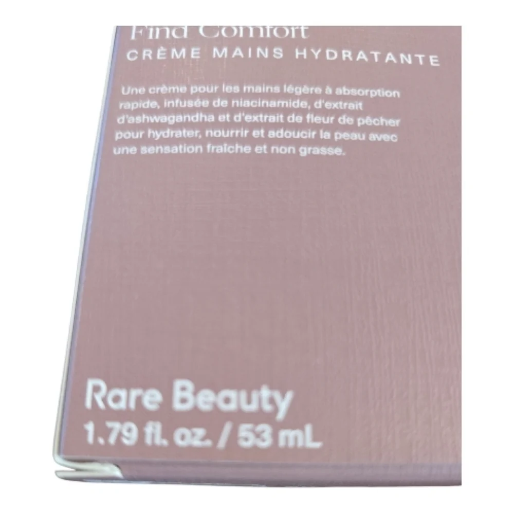 Rare Beauty NIB Find Comfort Hydrating Hand Cream 1.79 oz
